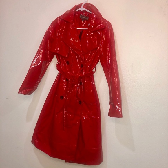 Forever audrey red raincoat Clearance